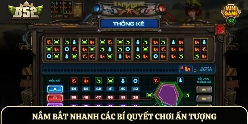 Nắm bắt nhanh các bí quyết chơi ấn tượng