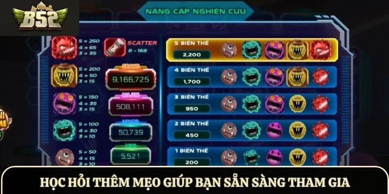Học hỏi thêm mẹo giúp bạn sẵn sàng tham gia