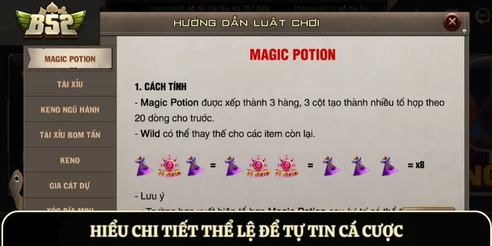 Hiểu chi tiết thể lệ để tự tin cá cược