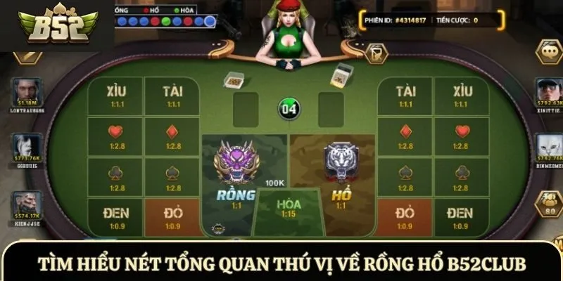 Tìm hiểu nét tổng quan thú vị về Rồng Hổ B52Club