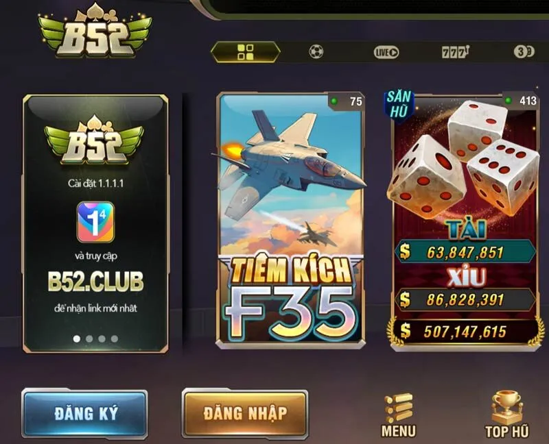 Hướng dẫn đăng ký/ đăng nhập B52 Club